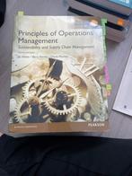 Principles of operations management, Ophalen of Verzenden, Zo goed als nieuw