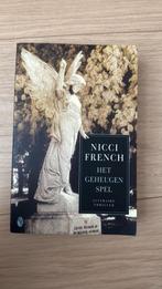 Nicci French - het geheugenspel, Nicci French, Ophalen of Verzenden, Zo goed als nieuw, Nederland