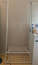 Kledingrek en schoenenrek MIRA Home Metaal Wit, Ophalen, Zo goed als nieuw