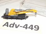 Adv-449 N Spoor Spoorweg Kraanwagon 8502 Fleischmann, Hobby en Vrije tijd, Modeltreinen | N-Spoor, Gelijkstroom, Fleischmann, Wagon