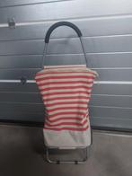 Boodschappenkar Marine rood gestreept, Sieraden, Tassen en Uiterlijk, Tassen | Reistassen en Weekendtassen, Ophalen of Verzenden