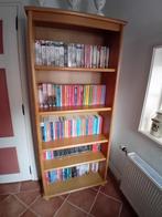 Blank eiken boekenkast, Huis en Inrichting, Kasten | Boekenkasten, Ophalen, Met plank(en), Gebruikt, Eikenhout