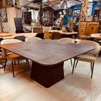 Vierkante tafel aron verjongd mango hout eettafel, Ophalen, Nieuw, Vierkant
