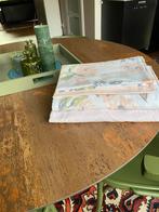 4-delige set: 1-pers. dekbedovertrek,  hoeslaken, 2 slopen, Dekbedovertrek, Ophalen of Verzenden, Zo goed als nieuw, Overige kleuren