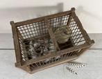 Sleets Frans vogelkooitje met voerpotje, Antiek en Kunst, Ophalen of Verzenden