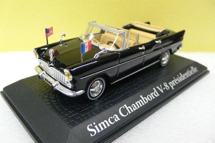 simca chambord v-8 presidentielle - 1/43, Hobby en Vrije tijd, Modelauto's | 1:43, Nieuw, Auto, Overige merken, Verzenden