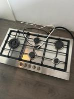 5-pits inbouw gaskookplaat, Witgoed en Apparatuur, Kookplaten, Ophalen, Gebruikt, Inbouw, Gas