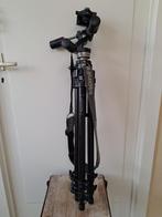 Manfrotto tripod 055 CB en hoofd 029 MK2., Ophalen, Zo goed als nieuw, 175 cm of meer, Driepoot