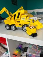 Paw Patrol Rubble Bulldozer Graafmachine, Kinderen en Baby's, Speelgoed | Speelgoedvoertuigen, Ophalen of Verzenden, Gebruikt