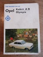 handleiding Opel Kadet A/B Olympia, werkplaatsboekje, Ophalen of Verzenden