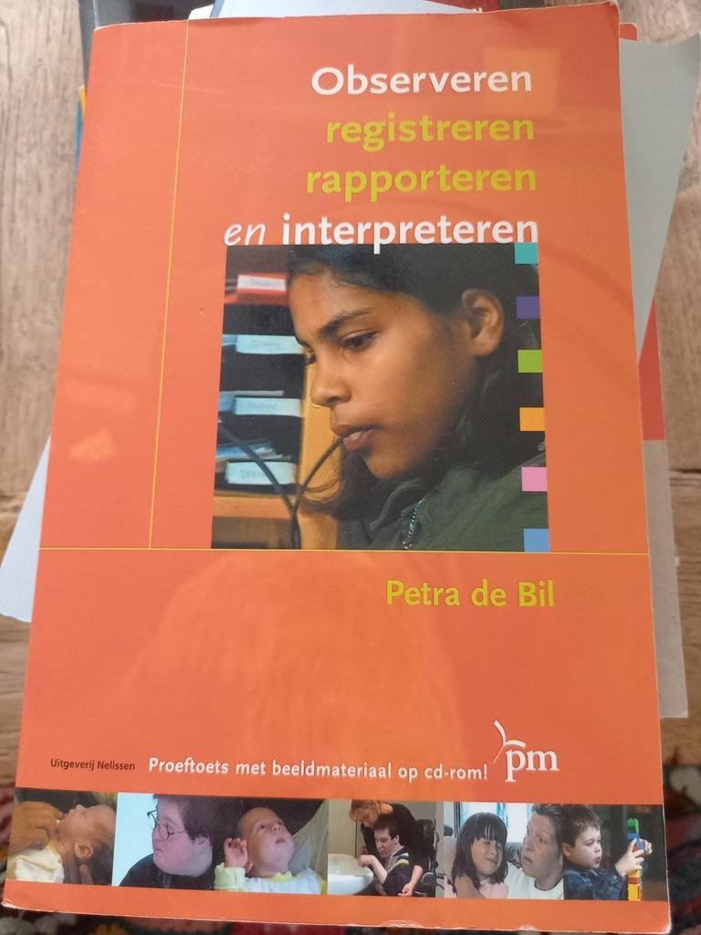 Observeren, registreren, rapporteren en interpreteren, Boeken, Studieboeken en Cursussen, Ophalen of Verzenden, Gelezen, HBO, Petra de Bil