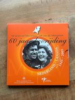 Zilveren 60 jaar bevrijding Nederland - Canada munt, Ophalen of Verzenden, Koningin Beatrix, Euro's
