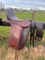 Arena iberic zadel 17,5 bruin, Dieren en Toebehoren, Paarden en Pony's | Zadels, Ophalen of Verzenden, Zo goed als nieuw, Dressuur