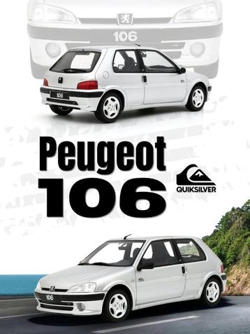 Aankondiging Oktober Ottomobile Peugeot 106 1:18 beschikbaar voor biedingen