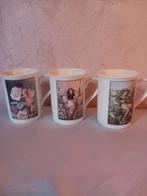 3 bekers DE Flower Fairies, Ophalen of Verzenden, Zo goed als nieuw, Overige stijlen, Kop(pen) en/of Schotel(s)