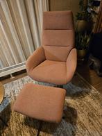Montèl relax draaifauteuil met voetenbank, Huis en Inrichting, Ophalen, Zo goed als nieuw, Stof, Eén