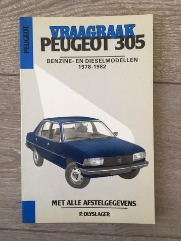 Vraagbaak Peugeot 305 Benzine- en Dieselmodellen 1978-1982 beschikbaar voor biedingen