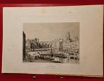 heliogravure, "Rotterdam - La Statue d'Erasme, Antiek en Kunst, Kunst | Etsen en Gravures, Ophalen of Verzenden