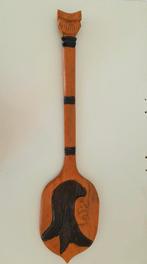 Vintage Afrikaans houtsnijwerk Nigeria  pedd, Antiek en Kunst, Ophalen of Verzenden