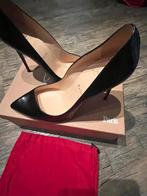 Christian Louboutin hakken (origineel) met factuur, Zwart, Ophalen of Verzenden, Zo goed als nieuw, Schoenen met hoge hakken