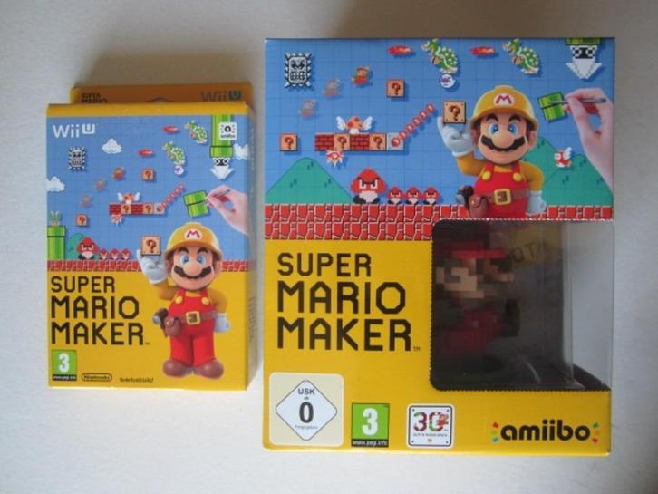 Super Mario Maker Nintendo Wii U, Spelcomputers en Games, Games | Nintendo Wii U, Nieuw, Platform, 3 spelers of meer, Vanaf 3 jaar