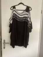 Mat fashion tuniek/blouse, Kleding | Dames, Grote Maten, Ophalen of Verzenden, Zo goed als nieuw, Zwart, Blouse of Tuniek