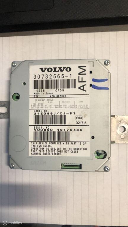Antenneversterker origineel Volvo V50 ('04-'12) 30732565, Auto-onderdelen, Elektronica en Kabels, Volvo, Gebruikt, Ophalen of Verzenden