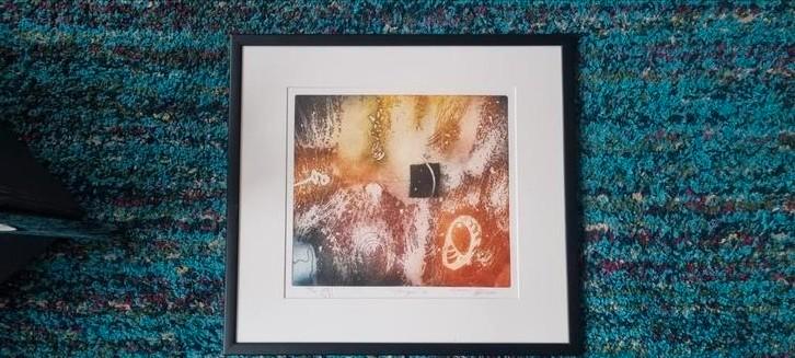 Kunstenaar A. Arma Ets/ aquatint "Changes II", Antiek en Kunst, Kunst | Etsen en Gravures, Ophalen of Verzenden