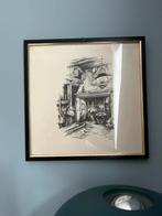 Anton Pieck - de stal, Antiek en Kunst, Ophalen of Verzenden