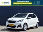 Peugeot 108 1.0 VTi 68pk ETG 5D Active | AUTOMAAT | Airco|, Auto's, Peugeot, Stof, Gebruikt, 4 stoelen, Wit