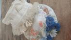 Twee antieke poppen mutsjes, Ophalen of Verzenden, Gebruikt, Pop