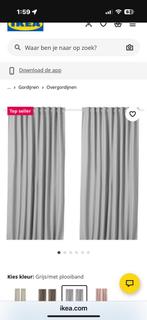 Ikea grijze gordijnen, Ophalen of Verzenden, Nieuw, 200 cm of meer