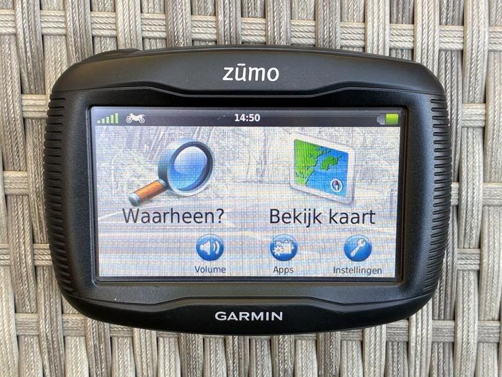 Garmin Zumo 340LM, City Navigator Europe, Onroute motorkaart, Motoren, Accessoires | Navigatiesystemen, Zo goed als nieuw, Ophalen of Verzenden