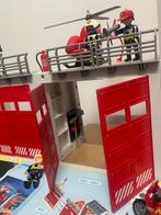 Grote Playmobil Brandweer Set - Compleet!, Ophalen of Verzenden, Zo goed als nieuw, Complete set