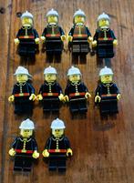 Lego 10 brandweer mannen minifigures, Ophalen of Verzenden, Gebruikt, Complete set, Lego