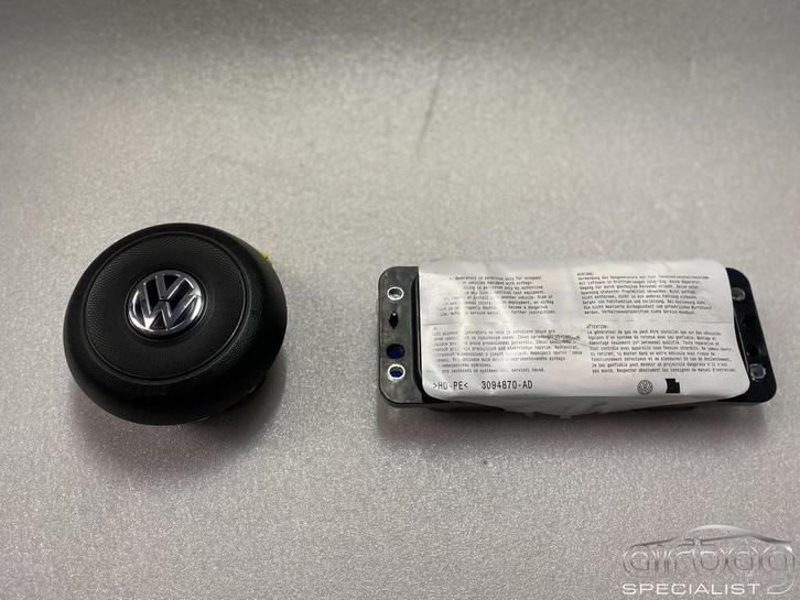 Volkswagen Polo GTI 2G 2017+ airbag set stuur airbag passagi, Auto-onderdelen, Dashboard en Schakelaars, Gebruikt, Ophalen of Verzenden