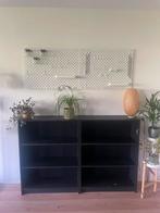 2x Billy Boekenkast + 2x IKEA pegboard met accessoires, Ophalen, Zo goed als nieuw, 25 tot 50 cm, Minder dan 150 cm