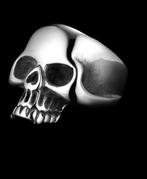 Skull Jawbreaker ring, 20 of groter, IJzer of Staal, Heer, Nieuw