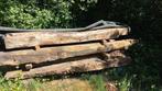 Eiken Gebinten Balken 2-2.50m  en langer, Doe-het-zelf en Verbouw, Hout en Planken, Ophalen, Gebruikt, Eiken, 50 mm of meer
