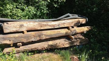 Eiken Gebinten Balken 2-2.50m  en langer beschikbaar voor biedingen