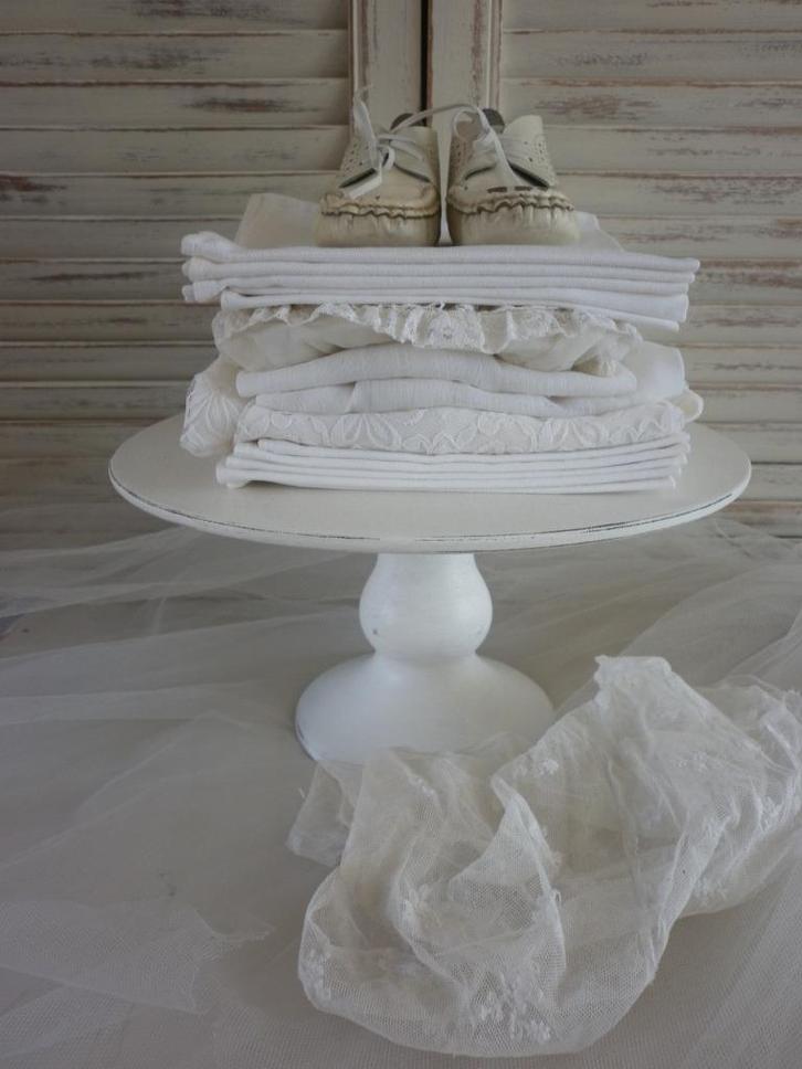 Blank houten cakestand, Huis en Inrichting, Woonaccessoires | Etagères, Ophalen of Verzenden