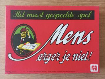 Mens erger je niet, JUMBO, dubbelzijdig spelbord, NIEUWSTAAT beschikbaar voor biedingen