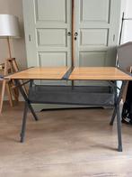 Luxe en stevige bamboe camping tafel, Ophalen of Verzenden, Zo goed als nieuw, Campingtafel