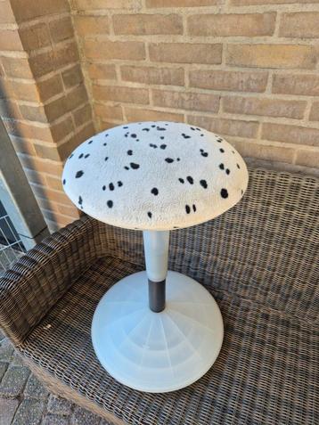 Vintage IKEA VITAMIN kruk dalmatiërprint jaren '90 beschikbaar voor biedingen