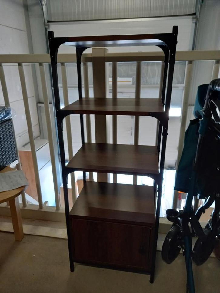 Kleine Boekenkast met 4 Planken en Kastje, Huis en Inrichting, Kasten | Boekenkasten, Nieuw, Minder dan 50 cm, 100 tot 150 cm