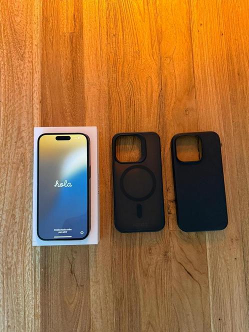 iPhone 15 Pro, Telecommunicatie, Mobiele telefoons | Apple iPhone, Zo goed als nieuw, 128 GB, Zwart, Ophalen