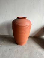57cm hoog. Prachtige terracotta pot, Rond, Zo goed als nieuw, Aardewerk, Tuin