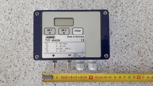 luchtdruk verschil meter Jumo 0-50 mbar, Doe-het-zelf en Verbouw, Meetapparatuur, Nieuw, Druk, Ophalen of Verzenden