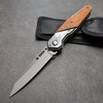 Opvouwbaar Zakmes / Mes Tactic Outdoor Survival Hout Lemmet, Verzenden, Nieuw