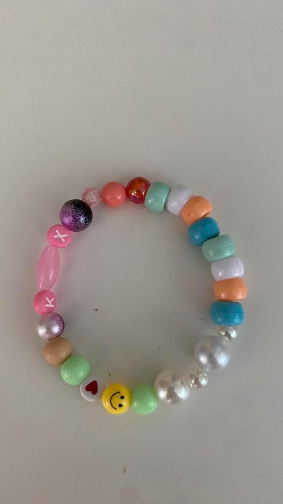 Kinder armband voor maar 0,10 cent, Sieraden, Tassen en Uiterlijk, Kindersieraden, Nieuw, Armband, Overige kleuren, Ophalen of Verzenden